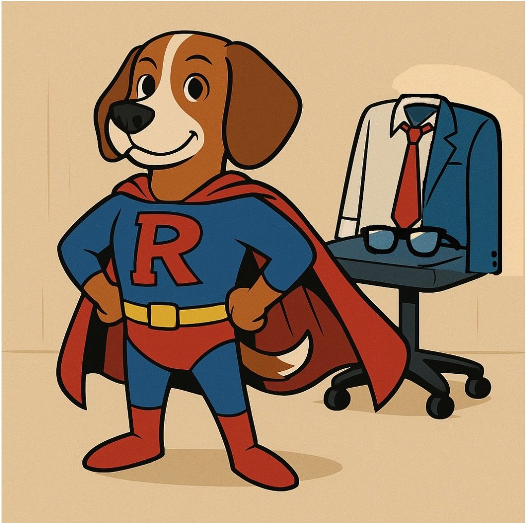Super Roscoe hero dog